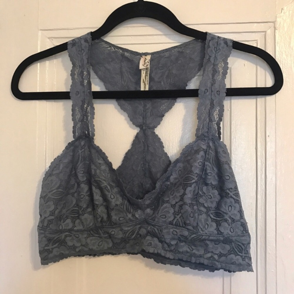 Free People Galloon Lace Racerback